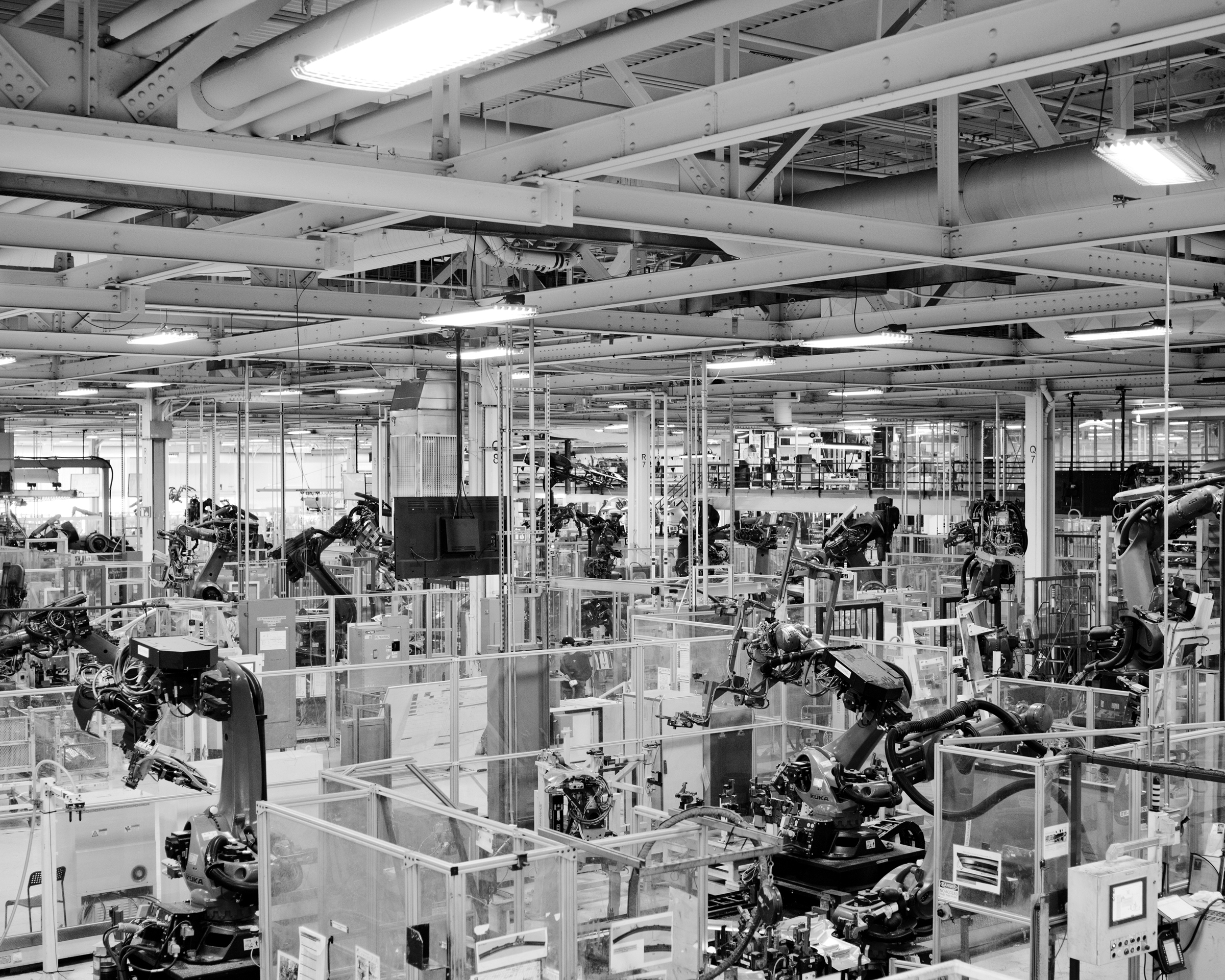 Inside of Tesla Factory, California